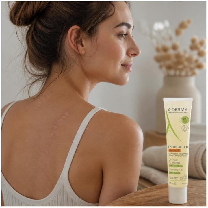 A-Derma Epitheliale A.H. Gel-huile de massage 40ml