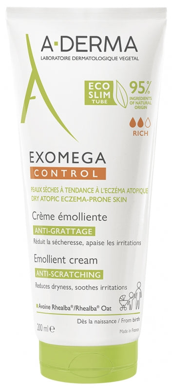 A-Derma Exomega Control Emollient Anti-Scratch Cream