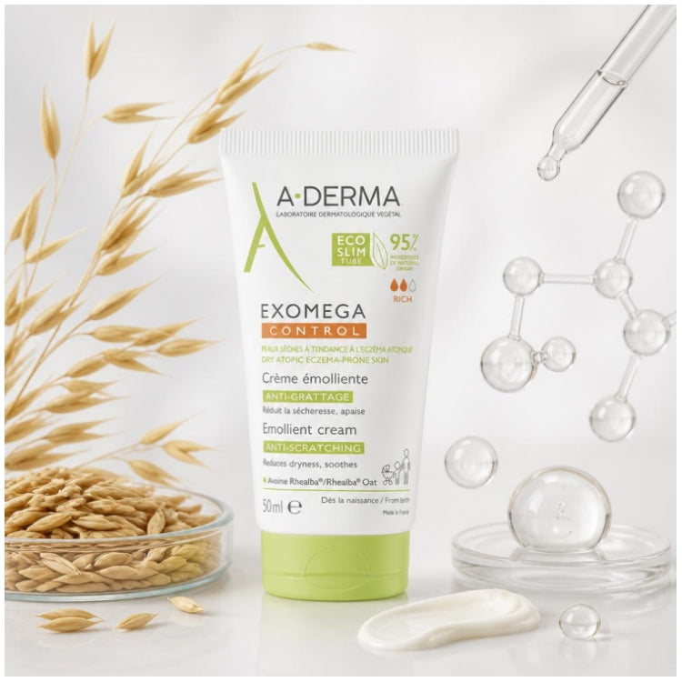 A-Derma Exomega Control Emollient Anti-Scratch Cream