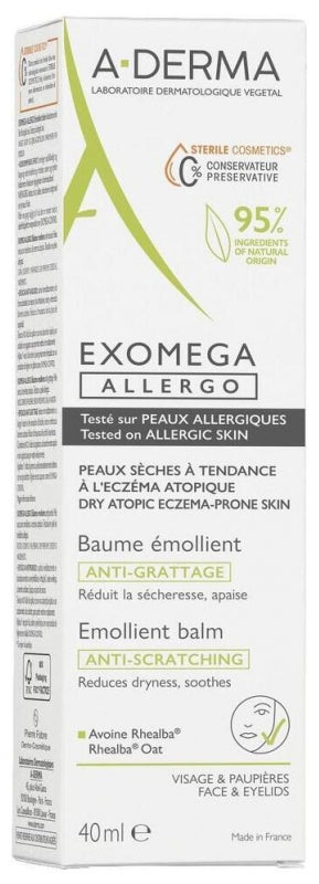 A-Derma Exomega Allergo Emollient Balm