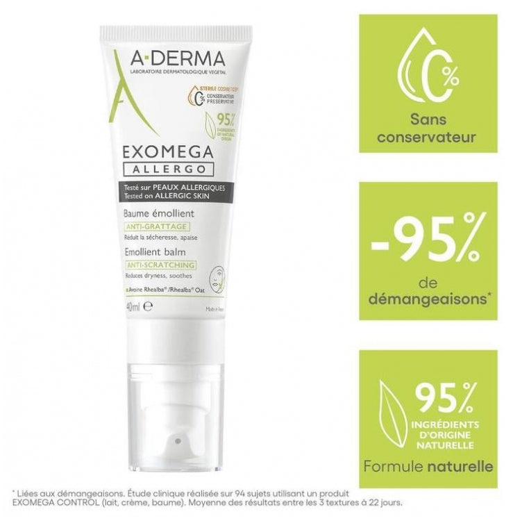 A-Derma Exomega Allergo Emollient Balm