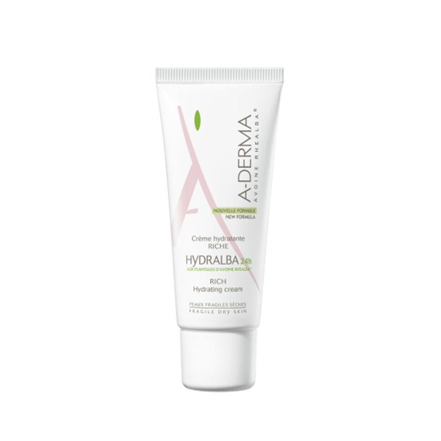 A - Derma Hydralba Rich Hydrating Cream 24h 40ml (1.35fl oz) - FrenchBeautyHub