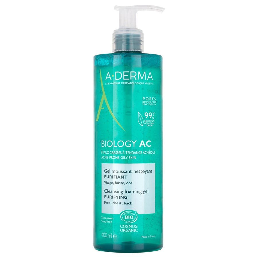 A - Derma Phys - AC Purifying Foaming Gel for Acne - Prone Skin 400ml (13.52 fl oz) - FrenchBeautyHub