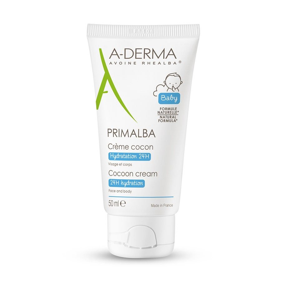 A - Derma Primalba 24h Hydrating Cocoon Cream fragile baby skin 50ml (1.69fl oz) - FrenchBeautyHub