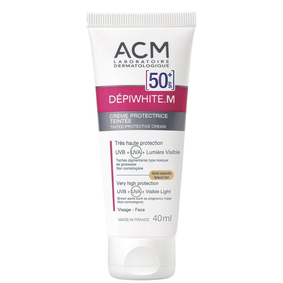 Acm Depiwhite.M Tinted Protective Cream Spf50+ 40ml (1.35fl oz) - FrenchBeautyHub