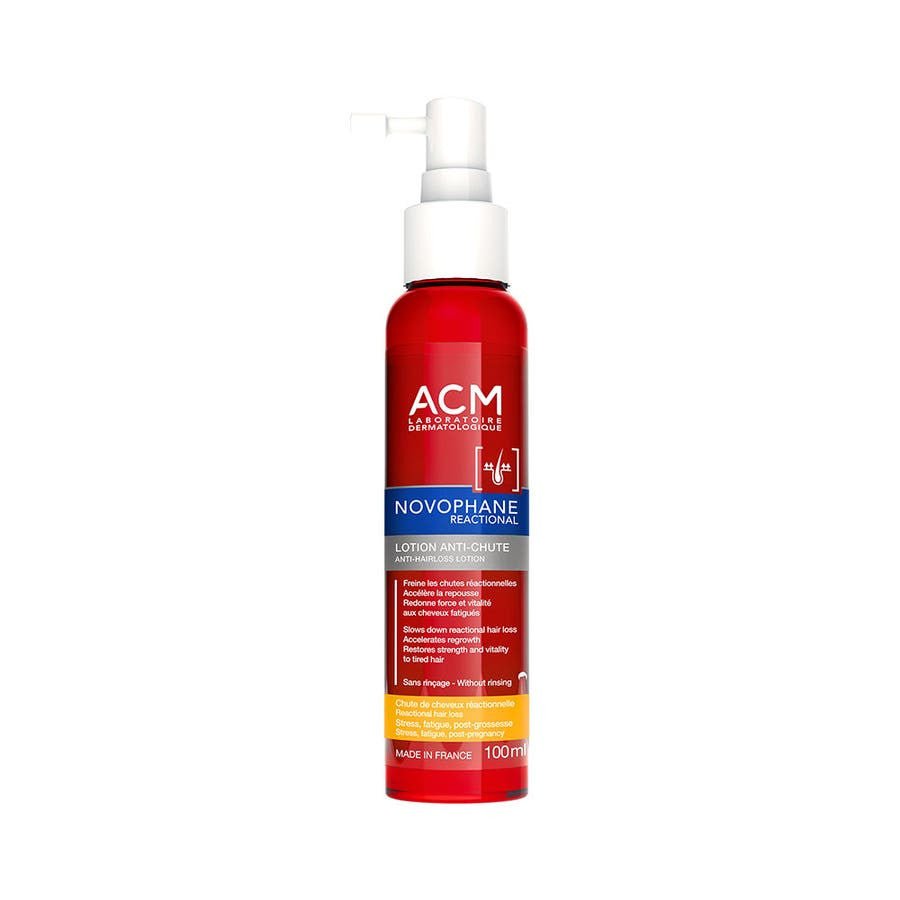 Acm Novophane Anti - Hair Loss Lotion Reactive 100ml (3.38fl oz) - FrenchBeautyHub