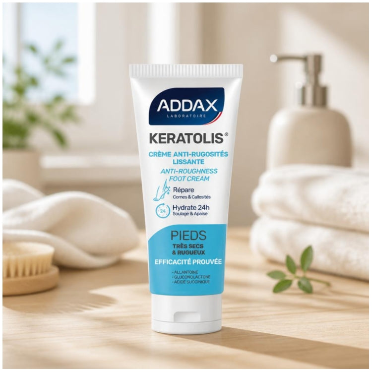 Addax KERATOLIS® creme suavizante para os pés antirrecrescimento 50ml