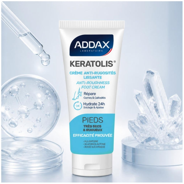 Addax KERATOLIS® creme suavizante para os pés antirrecrescimento 50ml