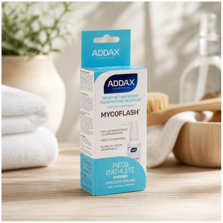 Addax MYCOFLASH® Tratamiento antifúngico en spray para el pie de atleta 25ml