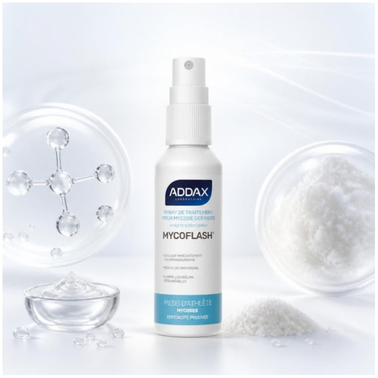 Addax MYCOFLASH® Tratamiento antifúngico en spray para el pie de atleta 25ml