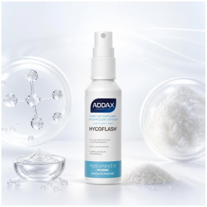 Addax MYCOFLASH® Tratamiento antifúngico en spray para el pie de atleta 25ml