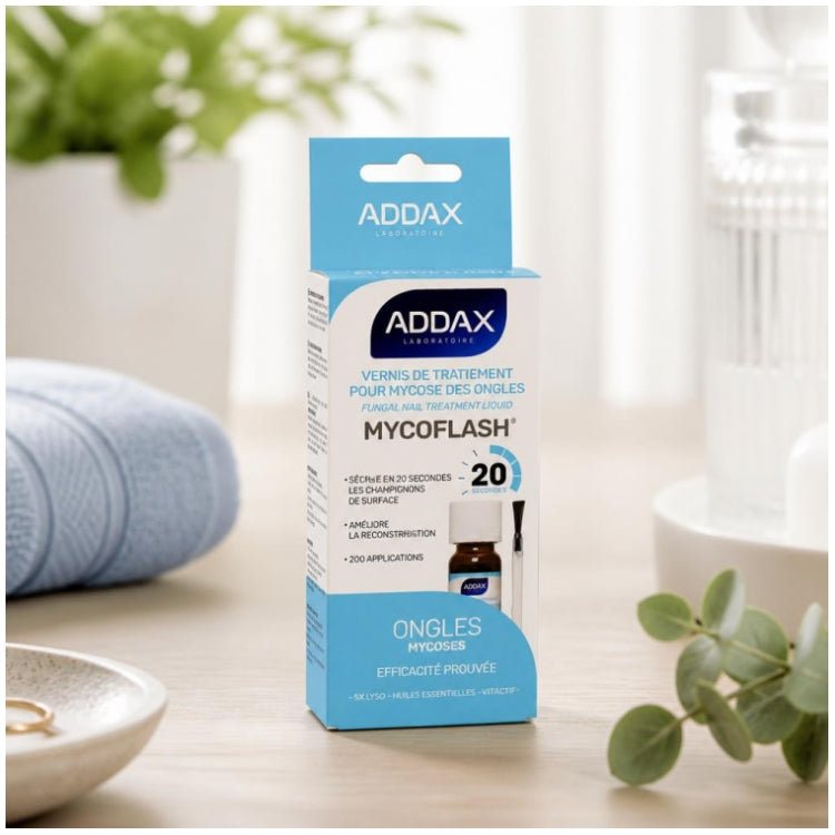Addax MYCOFLASH® Treatment varnish for nail fungus 5ml (0.17fl oz)