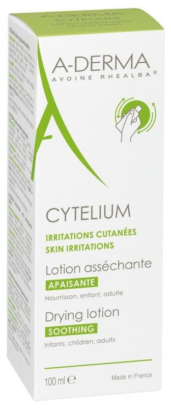 A-Derma Cytelium Drying Lotion for Irritated Skin 100ml (3.38fl oz)