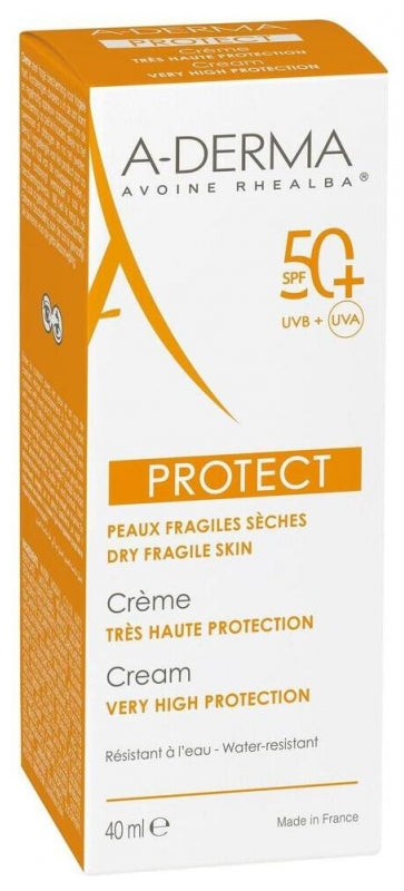 A-Derma Protect Crème Très Haute Protection SPF50+ 40ml