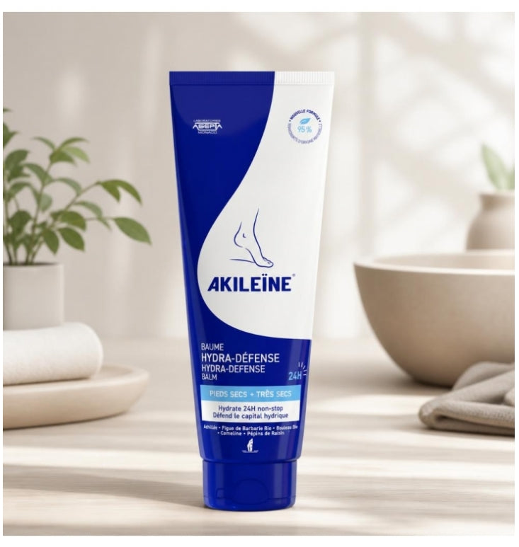 Asepta Akileine Hydra Defenses Very Dry Feet 24H Moisturizer 125ml (4.23fl oz)