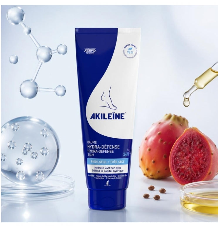 Asepta Akileine Hydra Defenses Very Dry Feet 24H Moisturizer 125ml (4.23fl oz)