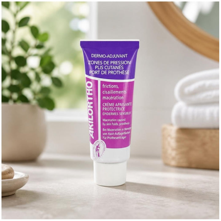 Asepta Akilortho Skin Folder Cream Prosthesis Wear 75ml (2.53fl oz)
