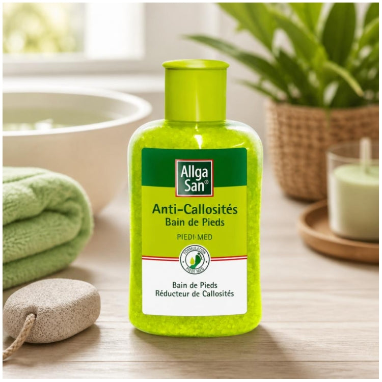 Allga San Anti Callus Baño de pies reductor de durezas 350g