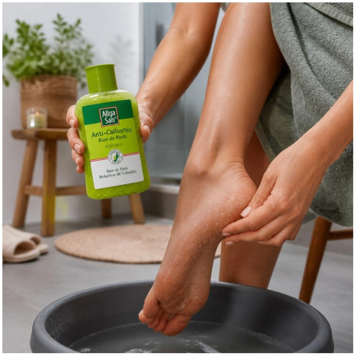 Allga San Anti Callus Baño de pies reductor de durezas 350g
