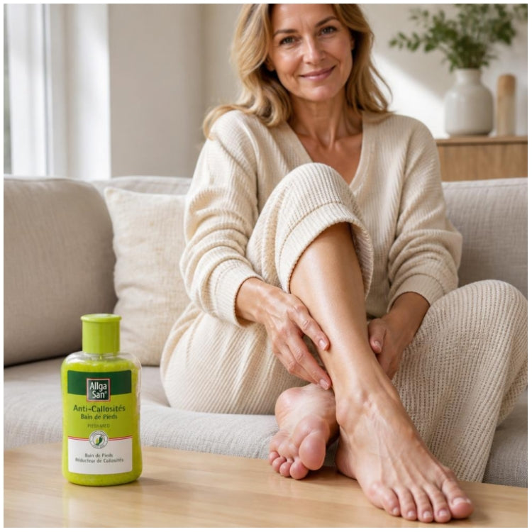Allga San Anti Callus Baño de pies reductor de durezas 350g
