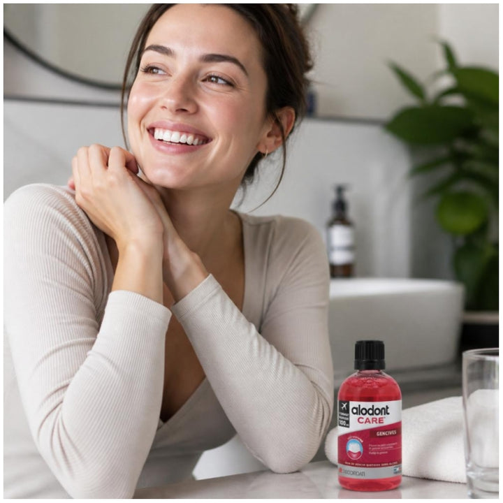 Alodont Care Alodont Protect Mouthwash Gencives Prévient les Petits Saignements 100ml (3.38fl oz)