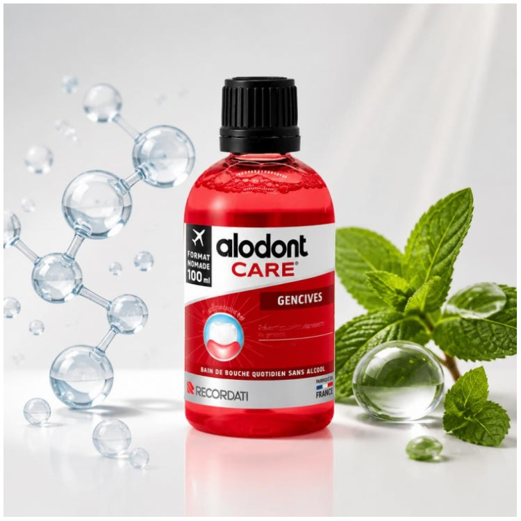 Alodont Care Alodont Protect Mouthwash Gencives Prévient les Petits Saignements 100ml (3.38fl oz)