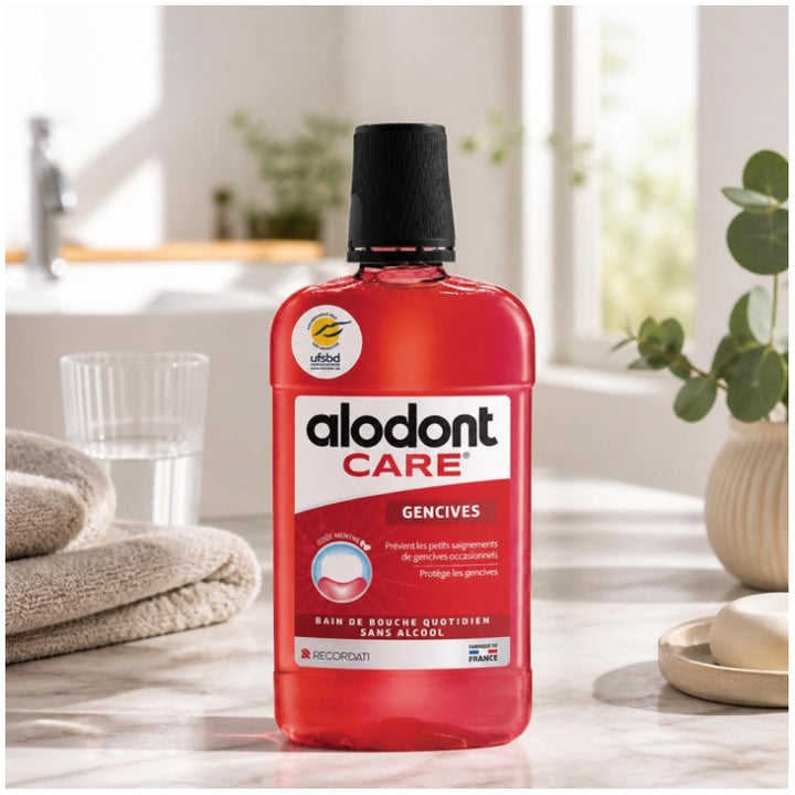 Alodont Care Alodont Protect Mouthwash Minor Gum Bleeding 500ml (16.91fl oz)