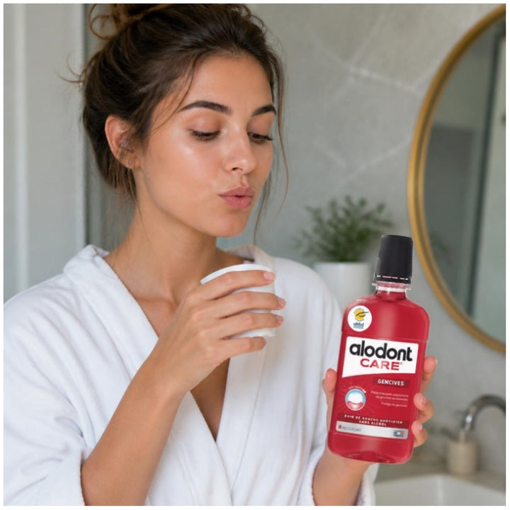 Alodont Care Alodont Protect Mouthwash Minor Gum Bleeding 500ml (16.91fl oz)