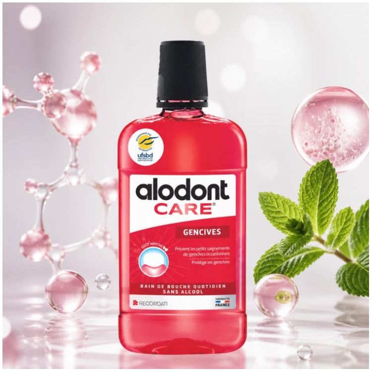 Alodont Care Alodont Protect Mouthwash Minor Gum Bleeding 500ml (16.91fl oz)