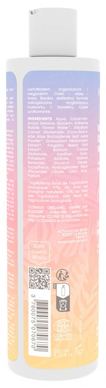 Alphanova Kids Princess Champú bio de fresa 250ml