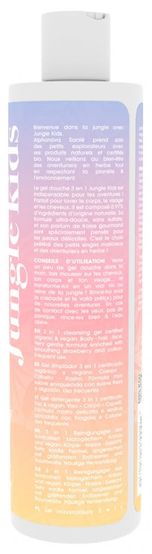 Alphanova Kids Princess Champú bio de fresa 250ml