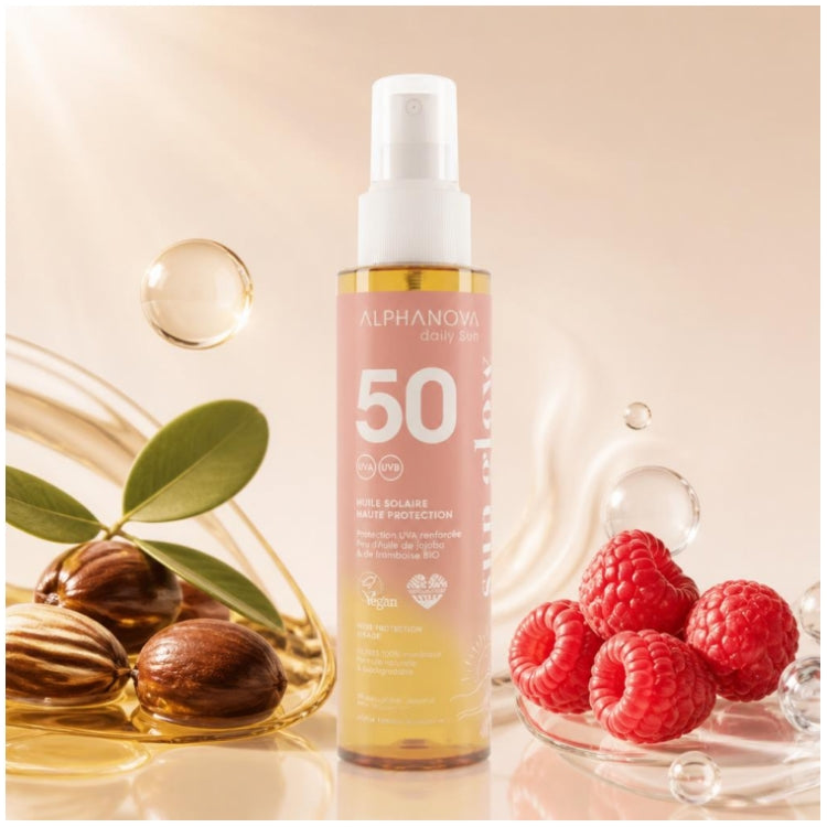 Alphanova Daily Sun SPF50 Sunscreen Oil 125ml (4.22 fl oz)