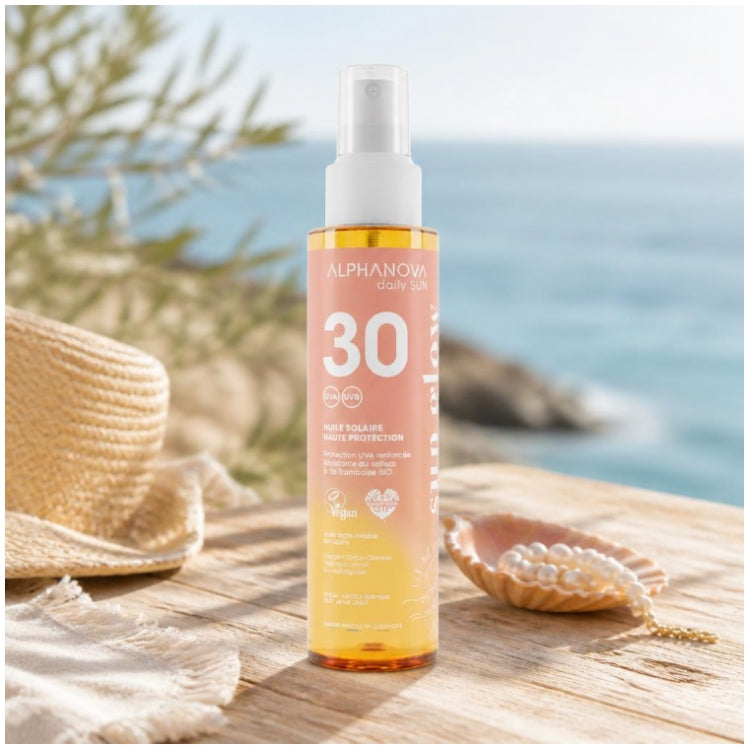 Alphanova Daily Sun SPF30 Zonnebrandolie 125ml