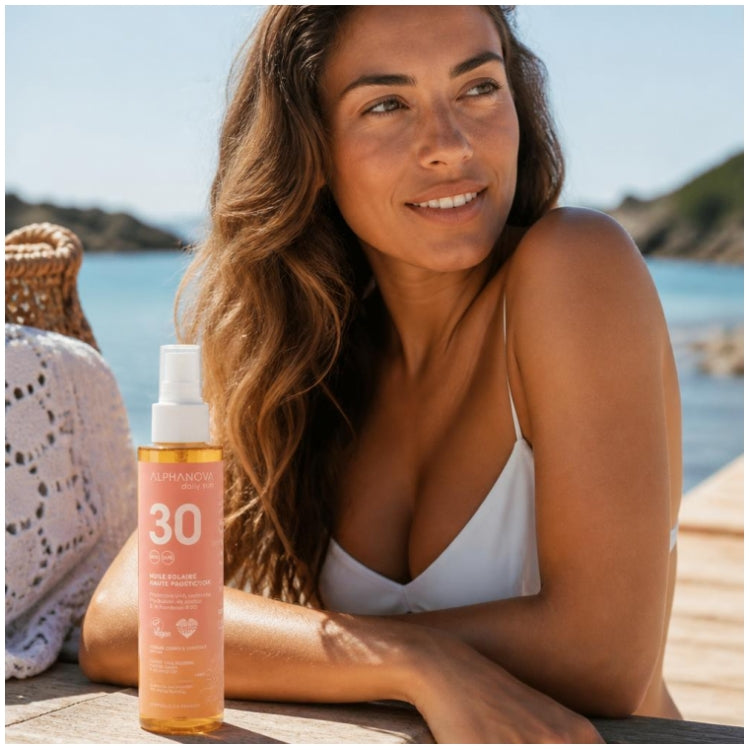 Alphanova Daily Sun SPF30 Zonnebrandolie 125ml