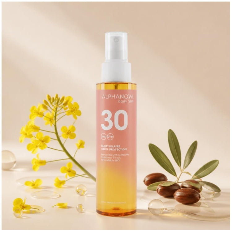 Alphanova Daily Sun SPF30 Zonnebrandolie 125ml