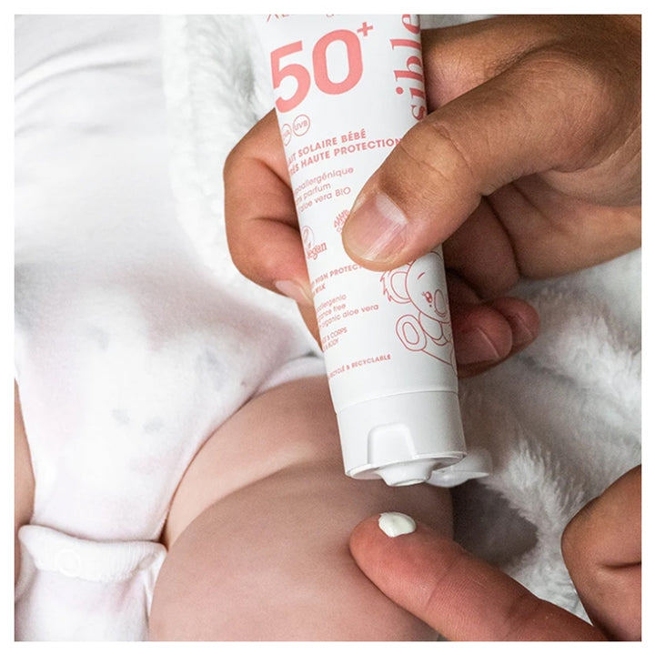 Alphanova Daily Sun Protector solar en leche para bebés y niños pequeños SPF50+ 50ml