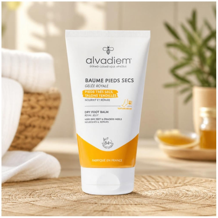 Alvadiem Apivita Fußbalsam für trockene Füße 150ml