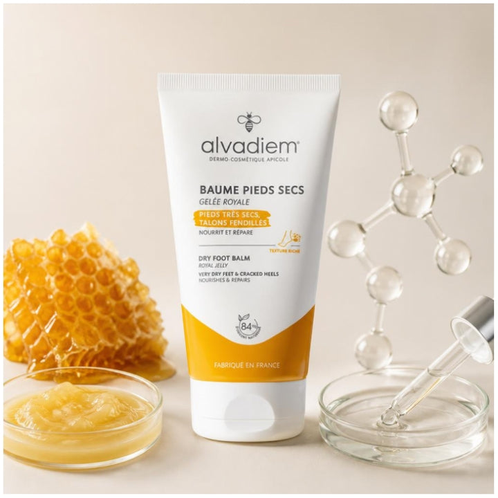 Alvadiem Apivita Fußbalsam für trockene Füße 150ml