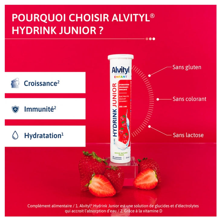 Alvityl Hydrink Junior 20 Effervescent Tablets 300g (10.58 oz)