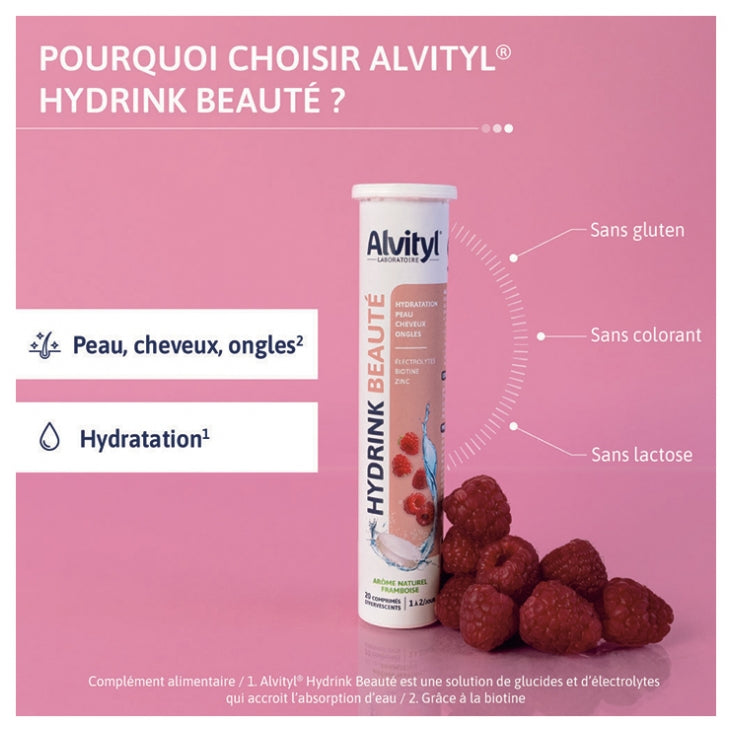 Alvityl Hydrink Beauty 20 Comprimidos efervescentes 300g