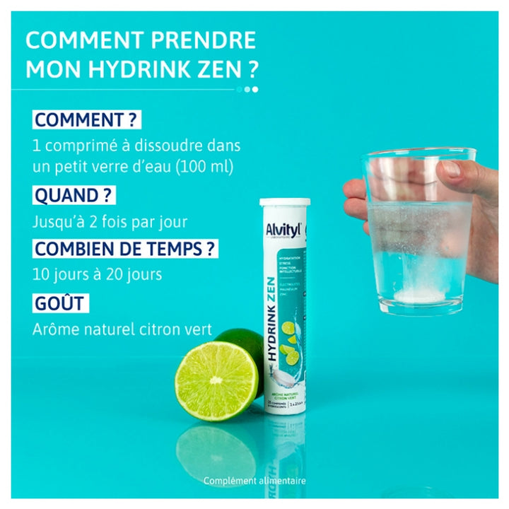 Alvityl Hydrink Zen 20 Effervescent Tablets