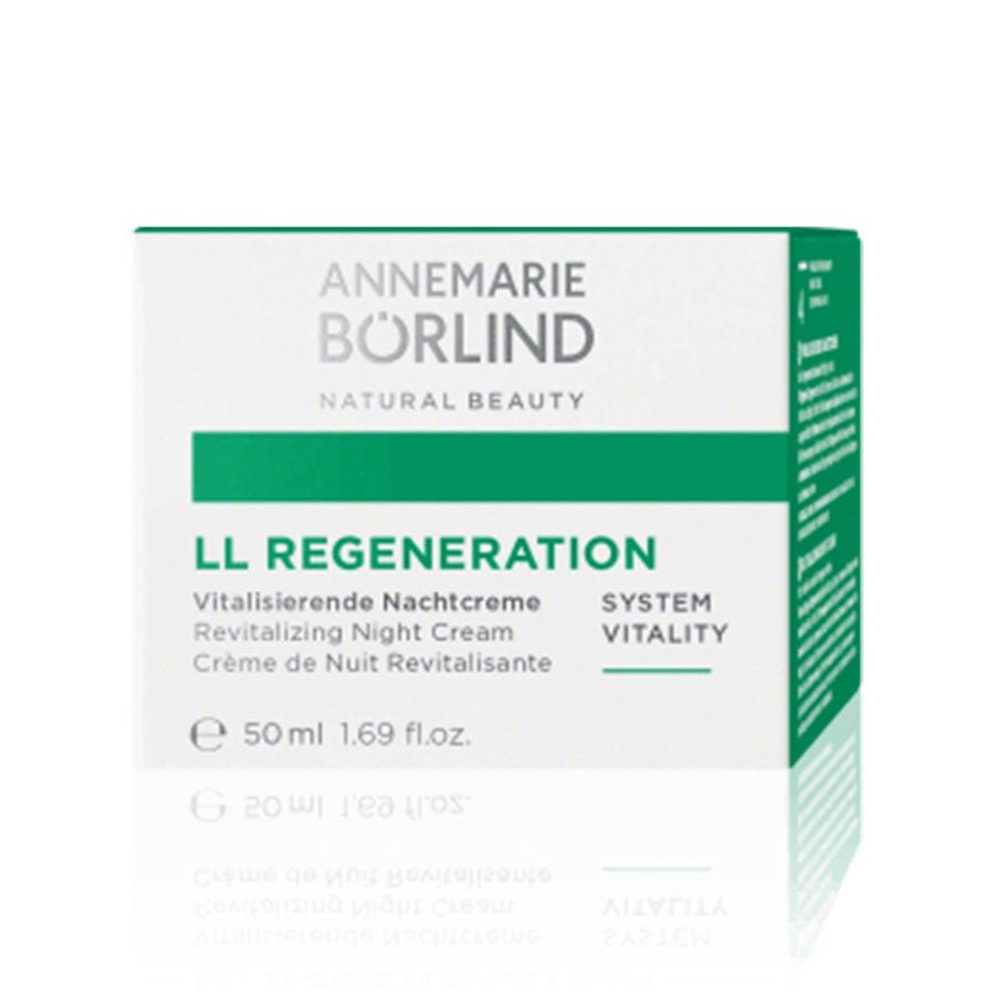 ANNEMARIE BORLIND LL Regeneration Revitalizing Face Night Cream Tired Skin 50ml (1.69fl oz) - FrenchBeautyHub