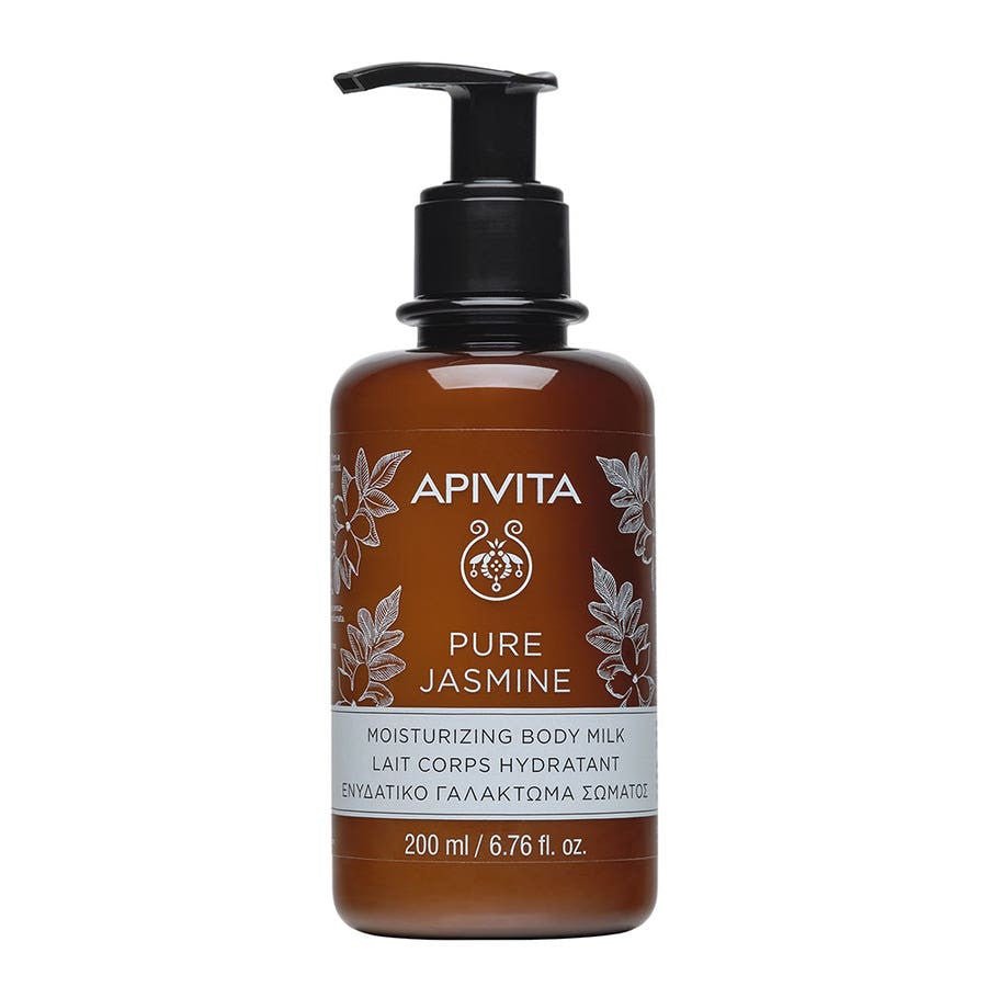 Apivita Pure Jasmine Hydrating Body Lotion 200ml (6.76fl oz) - FrenchBeautyHub