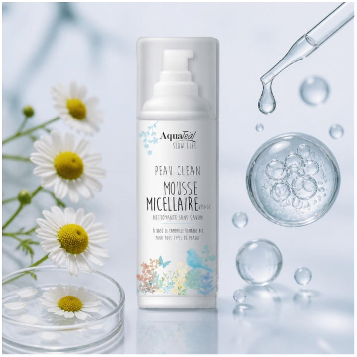 Aquateal Skin Clean Micellar Mousse Soap free 150ml (5.07fl oz)