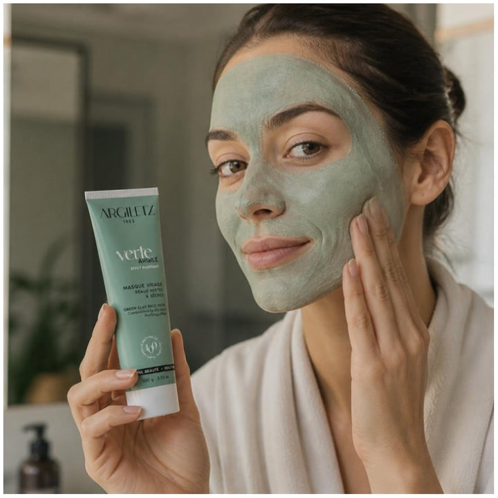Argiletz Mascarillas verdes listas para usar 100g
