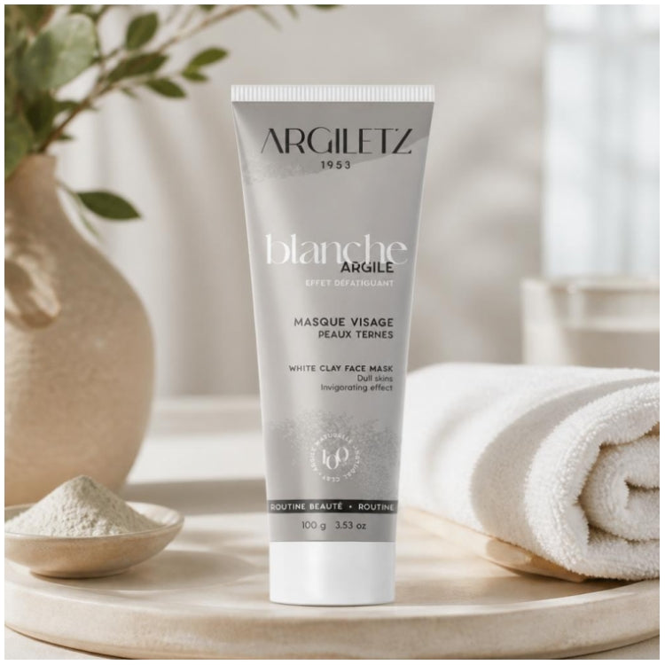 Argiletz قناع الطين الأبيض جاهز للاستخدام 100g