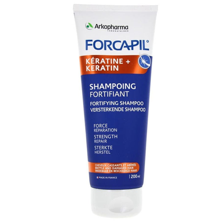 Arkopharma Forcapil Fortifying Keratin Shampoo 200ml (6.76fl oz) - FrenchBeautyHub