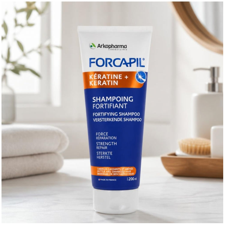 Arkopharma Forcapil Shampooing fortifiant à la kératine 200ml