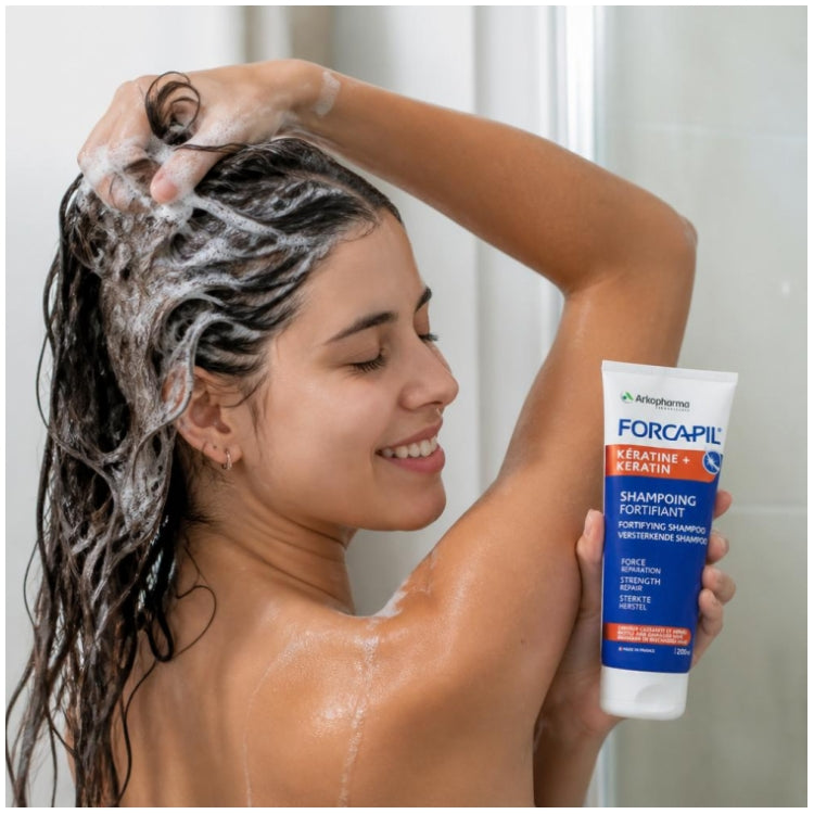 Arkopharma Forcapil Shampooing fortifiant à la kératine 200ml