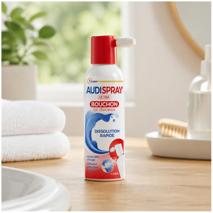 Audispray Ultra سدادات شمع الأذن 20ml